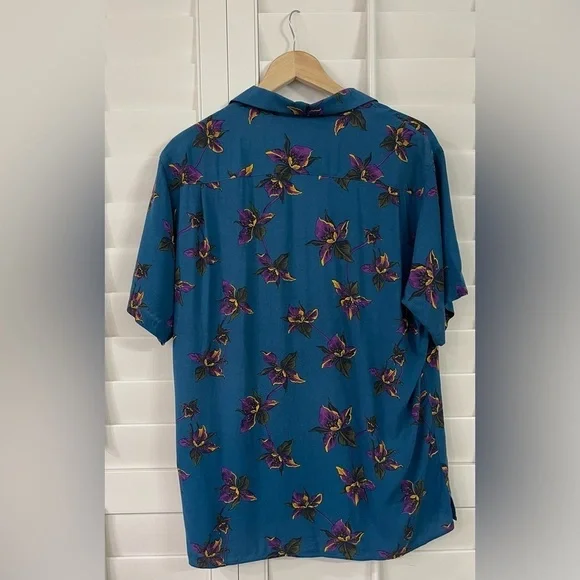 The Kooples Hawaiian Floral Print Shirt - Picture 4 of 8